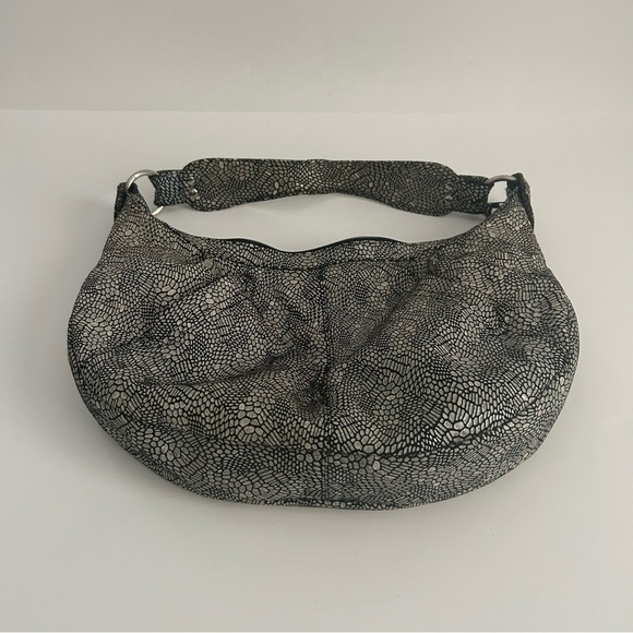 Amalfi Snake Print Hobo Handbag - Picture 2 of 8